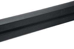 Black Thule rail profile, suitable for Thule and Fiamma bike rack systems