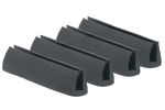 Here you can see a set of four rubber profiles for a PUSHrack.