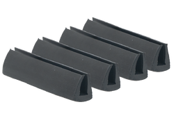Here you can see a set of four rubber profiles for a PUSHrack.