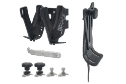 PUSHrack bike rack by PUSH components – premium rear rack for campers to securely mount your bike