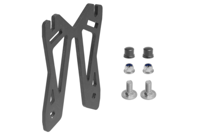 PUSHrack V3 gravel adapter for gravel bike and road bike transport on camper van