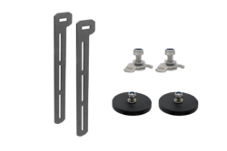 PUSHrack Room Extender L400 for airline rails – mounting kit for Fiat Ducato, Citroën Jumper and Mercedes Sprinter