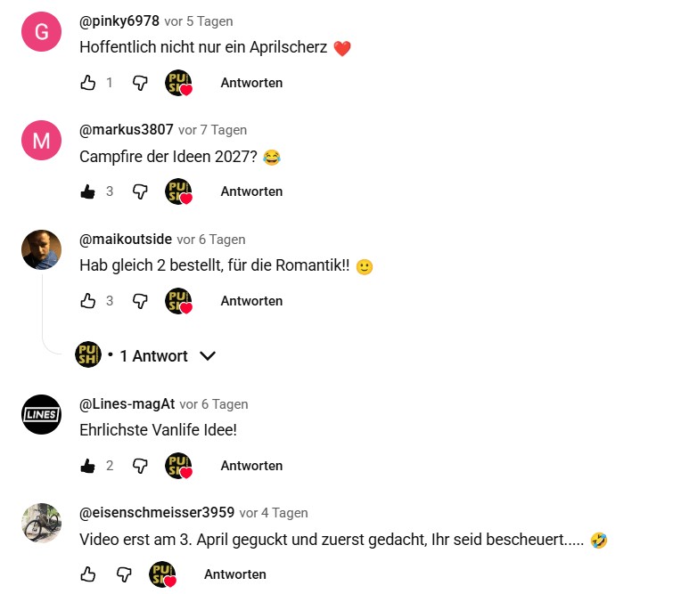 Here are some reactions on YouTube to the PUPSrack video.