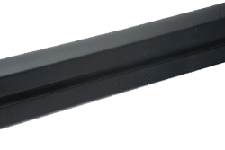Schwarzes Thule Schienenprofil, passend für Thule und Fiamma Fahrradträger-Systeme